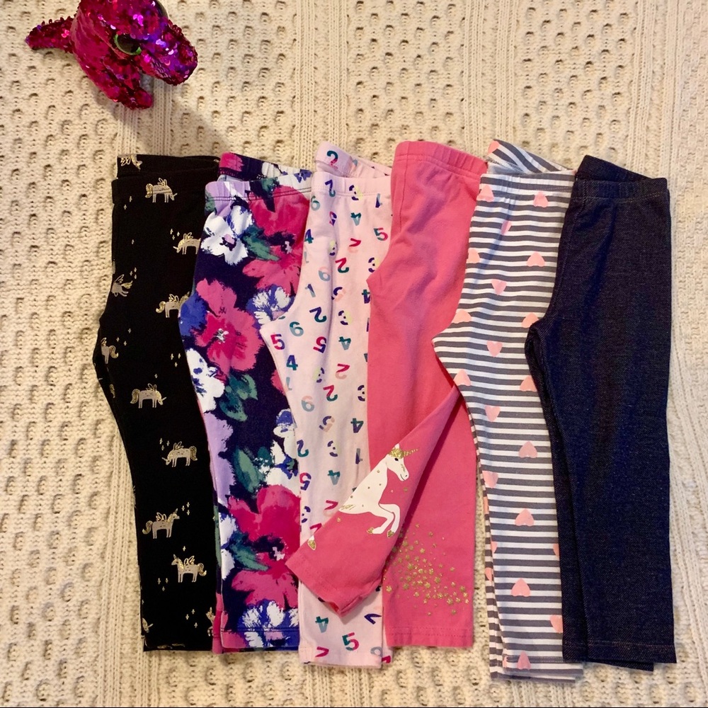 GUC toddler girls legging lot
